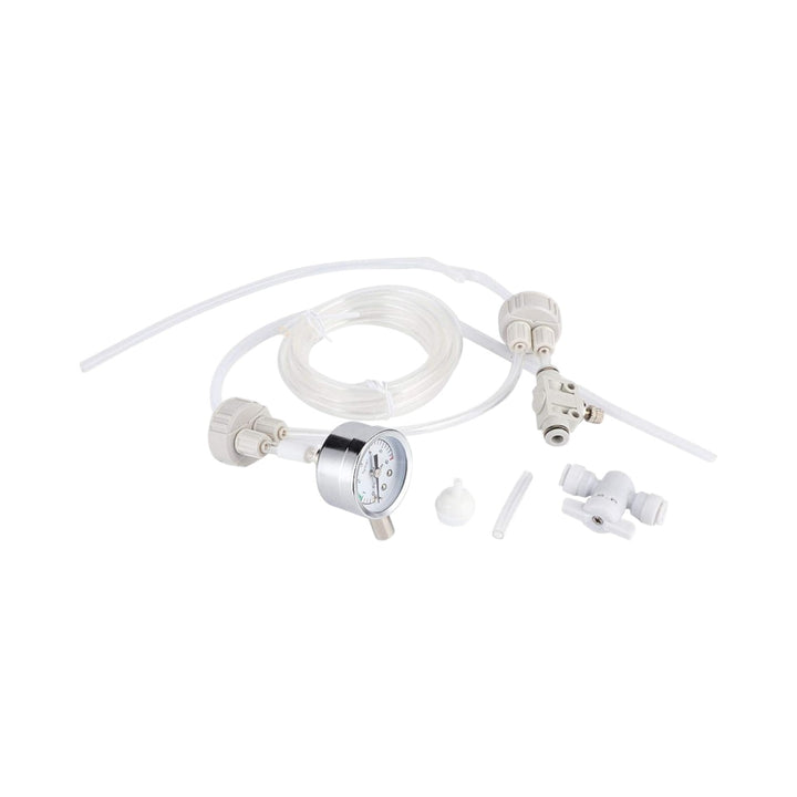 DIY aquarium CO2 generator kit using chemical reaction for plant growth.