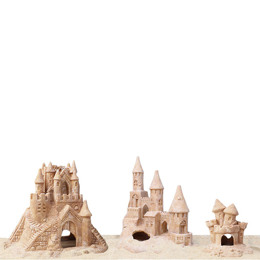 *EXCLUSIVE* Sand Castle Aquarium Decoration