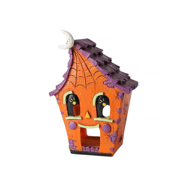 Halloween Pumpkin Haunted House Aquarium Fish Tank Decoration