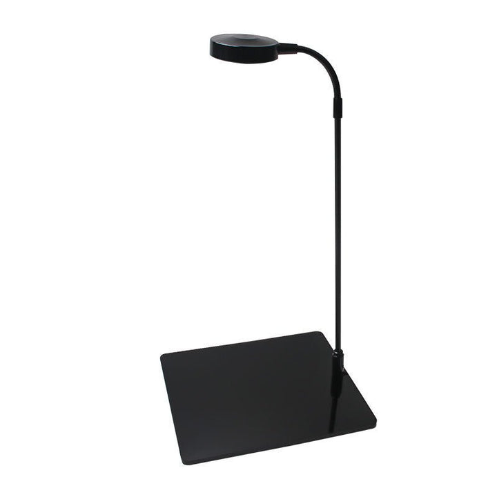 Black Nano Aquarium & Terrarium 9W LED Adjustable Light - Castle Dawn Aquatics