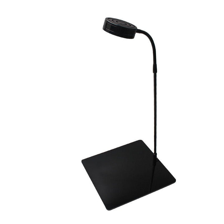 Black Nano Aquarium & Terrarium 9W LED Adjustable Light - Castle Dawn Aquatics