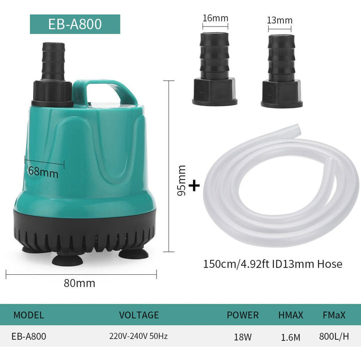 CDA Basics Aquarium Submersible Pump - Castle Dawn Aquatics