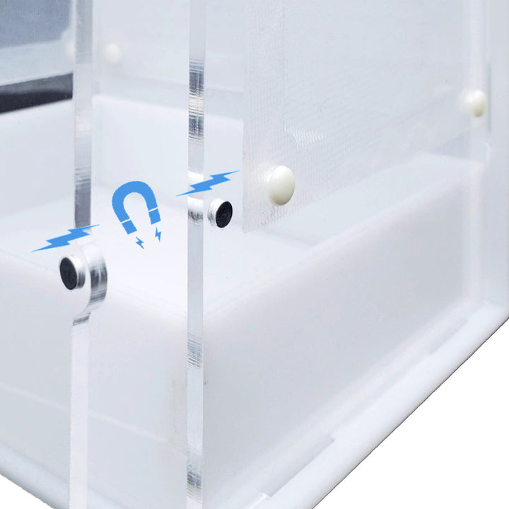 Micro Vivarium Magnetic Door Habitat Enclosure - Castle Dawn Aquatics