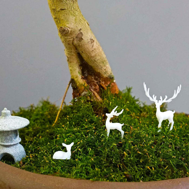 Mini Stag and Fawn Patronus Charm Set of 3 - Castle Dawn Aquatics