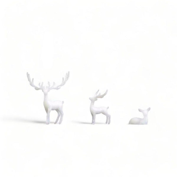 Mini Stag and Fawn Patronus Charm Set of 3 - Castle Dawn Aquatics