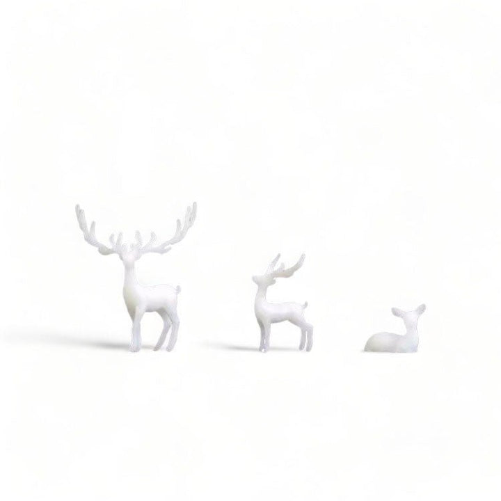 Mini Stag and Fawn Patronus Charm Set of 3 - Castle Dawn Aquatics