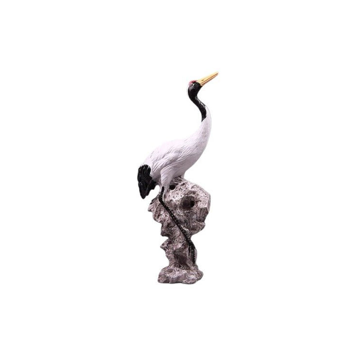 Small Red-Crowned Crane Ornament Set of 2 - Castle Dawn Aquatics