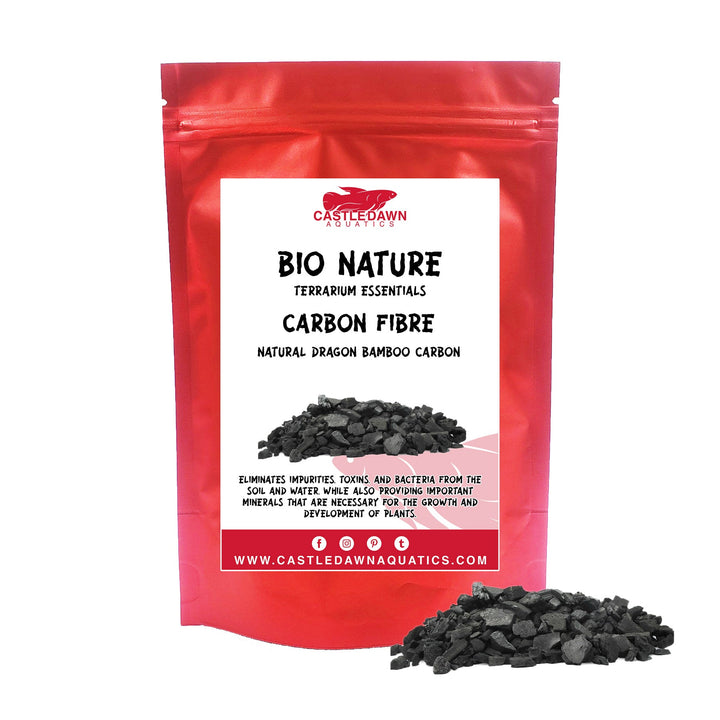 Terrarium Dragon Bamboo Activated Carbon 500g - Castle Dawn Aquatics