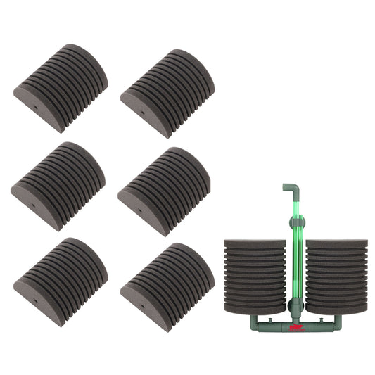 X-Large Filter Replacement Layered Sponges GY-XL Pack of 6