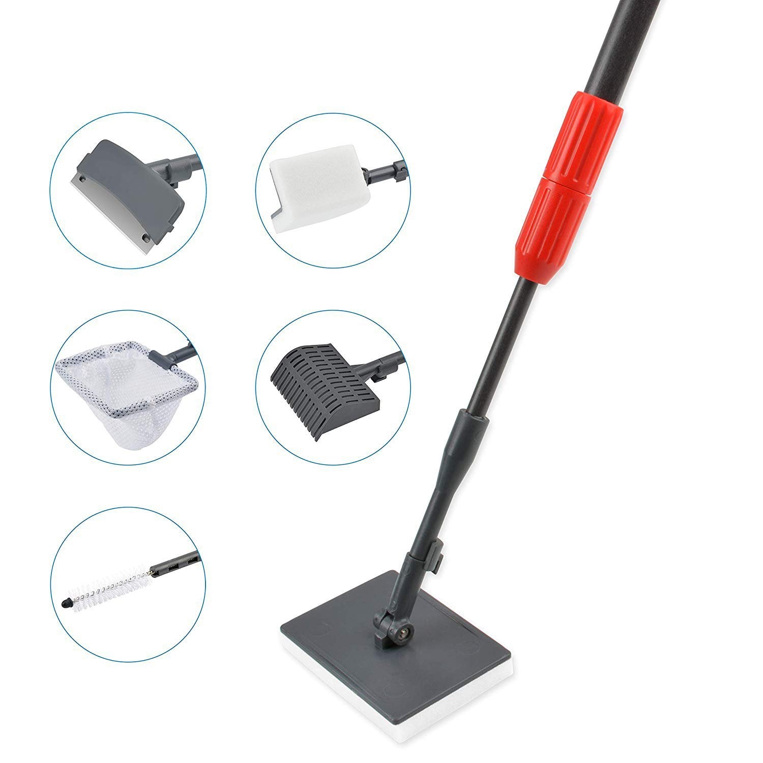 Aquarium Cleaning Tool, 6 in 1 Aquarium Cleaning Kit