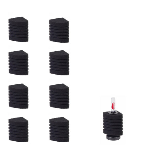 Aquarium Corner Bio Sponge Filter Replacement Sponges XY-2891 Pack of 10 - Castle Dawn Aquatics