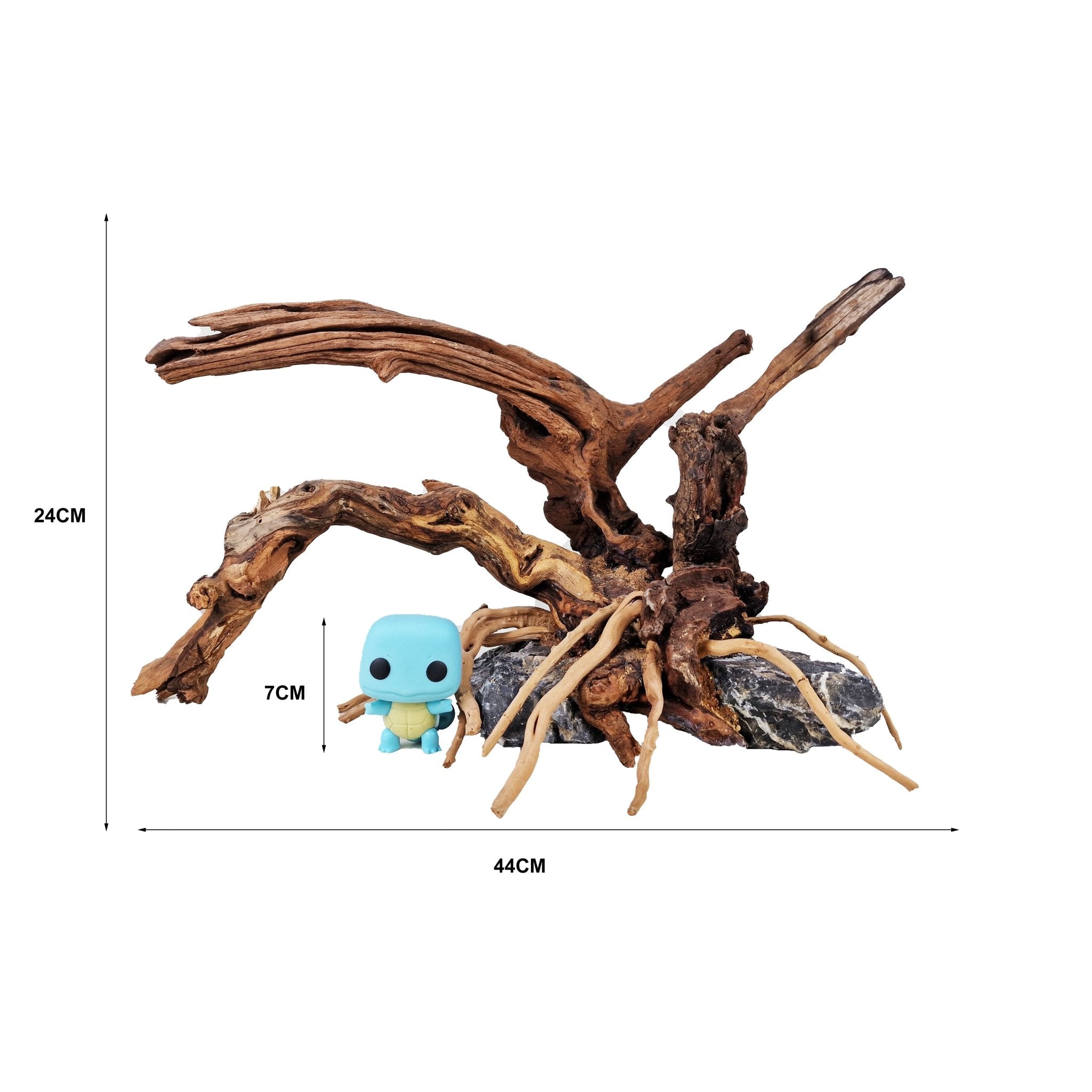 Aquarium Driftwood ''Sleepy Hollow'' Bonsai Tree - Large - Castle Dawn Aquatics