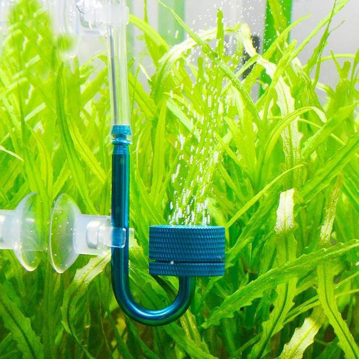 Aquarium Small Alloy Multicolour CO2 Ceramic Disk Diffuser - Castle Dawn AquaticsAquatic Aquarium Plant Care CO2 equipment