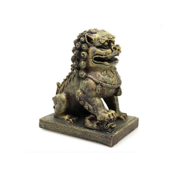 Castle Dawn Aquatics Aged Buddha Chinese Lion Fu Dog Ornament - Castle Dawn AquaticsAquarium Decor