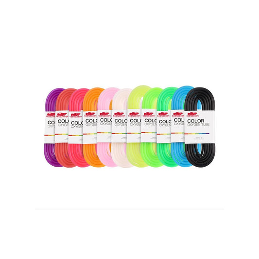 Castle Dawn Aquatics Aquarium Multi Colored Non Kink 6mm ''Oxygen Tube'' Silicone Airline Tubing - Castle Dawn AquaticsAquarium Fish Tank Air Pump Accessories