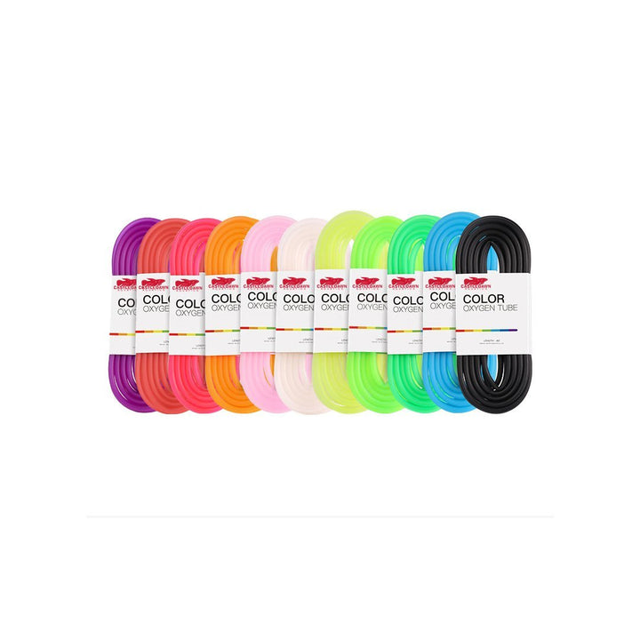 Castle Dawn Aquatics Aquarium Multi Colored Non Kink 6mm ''Oxygen Tube'' Silicone Airline Tubing - Castle Dawn AquaticsAquarium Fish Tank Air Pump Accessories