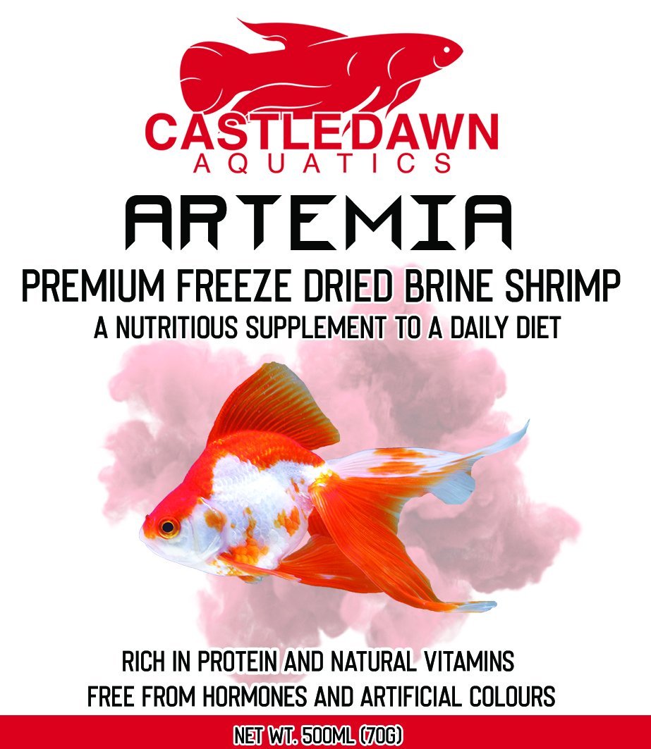 Castle Dawn Aquatics ARTEMIA Premium Freeze Dried Brine Shrimp - Castle Dawn AquaticsFish Food