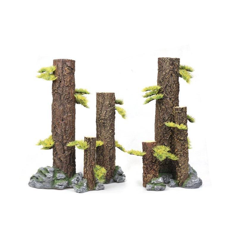 Fake Tree Tank Artificial Simulation Tree Trunk Driftwood Aquarium Fish Tank Ornament ...