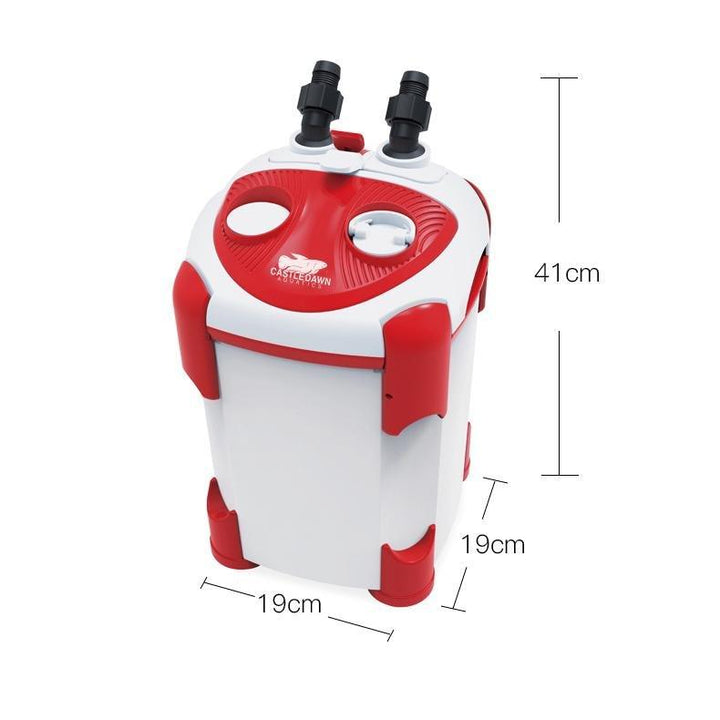 Castle Dawn Aquatics Auto Prime External Perfomance Canister Filter - Castle Dawn AquaticsAquarium Fish Tank Filter And Pumps