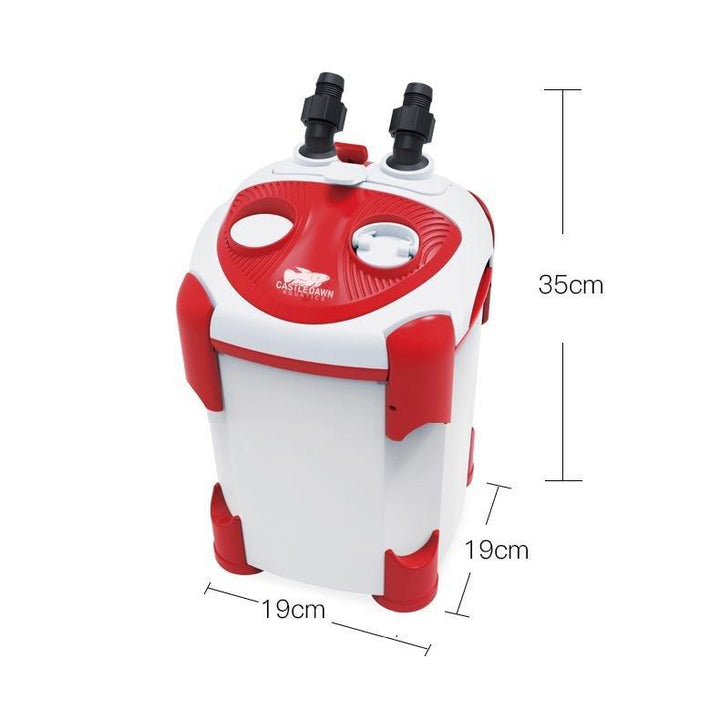 Castle Dawn Aquatics Auto Prime External Perfomance Canister Filter - Castle Dawn AquaticsAquarium Fish Tank Filter And Pumps