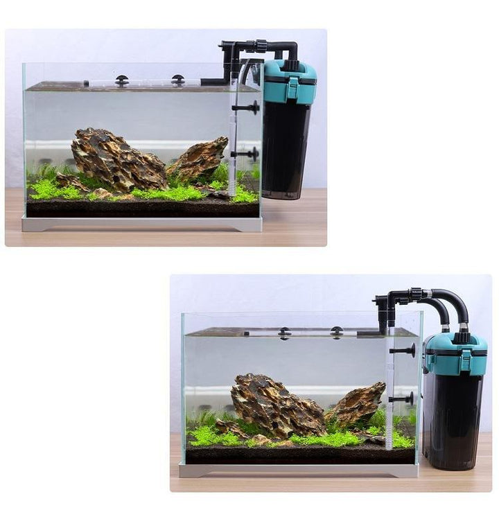 Castle Dawn Aquatics Hang On Back External Compact Canister Filter - Castle Dawn AquaticsAquarium Fish Tank Filter And Pumps