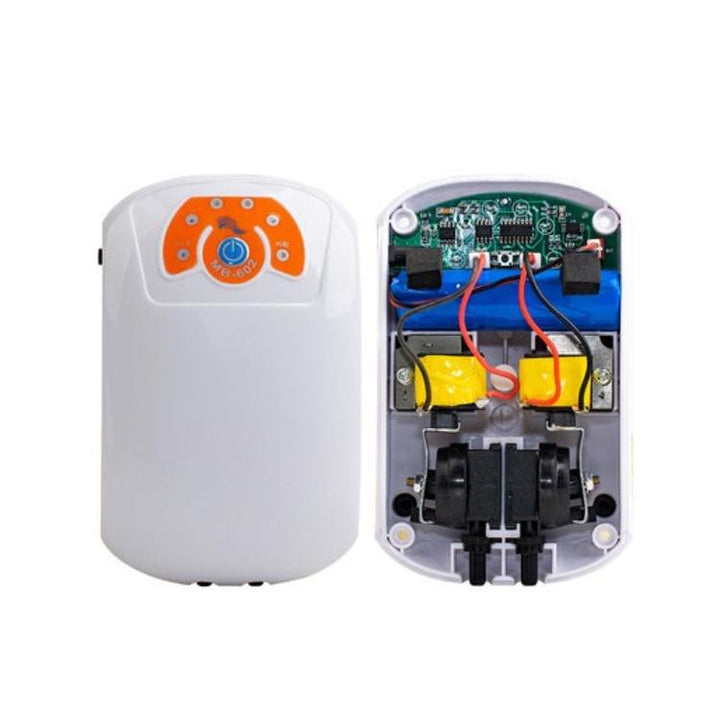 Castle Dawn Aquatics Quiet 34 Hour Battery USB Rechargable Air Pump - Castle Dawn AquaticsAquarium Fish Tank Air Pump Accessories