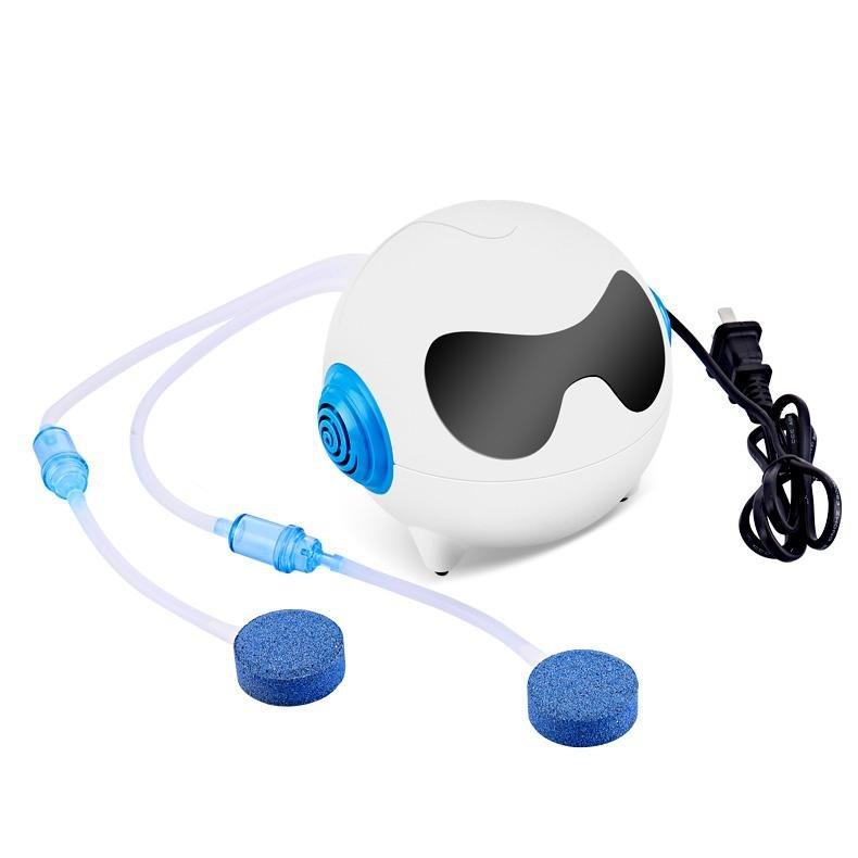 Castle Dawn Aquatics Robot Style Adjustable Flow Air Pump - Castle Dawn AquaticsAquarium Fish Tank Air Pump Accessories