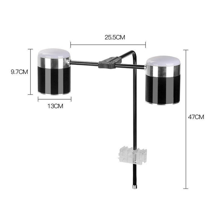 Castle Dawn Aquatics Steel Duel COB LED 6500K Aquarium Light - Castle Dawn AquaticsLighting