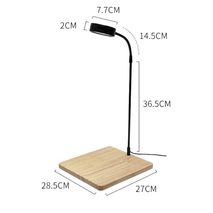 CDA Full Spectrum COB 7W LED Bamboo Board Nano Aquarium Light - Castle Dawn AquaticsLighting
