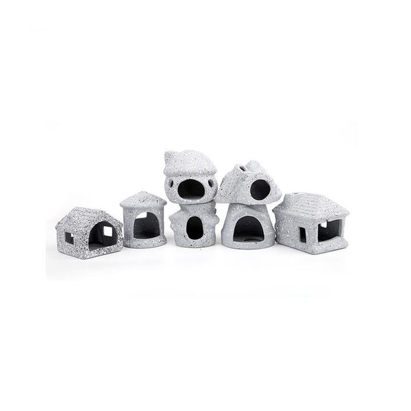 Ceramic Aquarium Decoration Betta Fish Home Hideaway - Castle Dawn AquaticsAquarium Decor