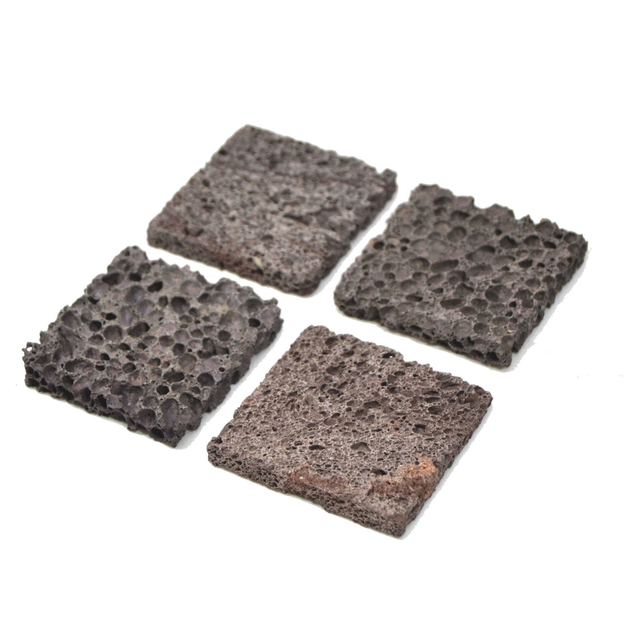DIY Aquatic Plant Moss Volcanic Rock Planter Tiles (10 Pack) - Castle Dawn AquaticsAquarium Aquascaping Materials