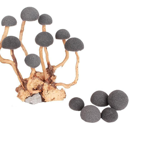 DIY Bonsai Tree Moss Sponge Aquascaping Spheres - Castle Dawn AquaticsAquarium Aquascaping Materials