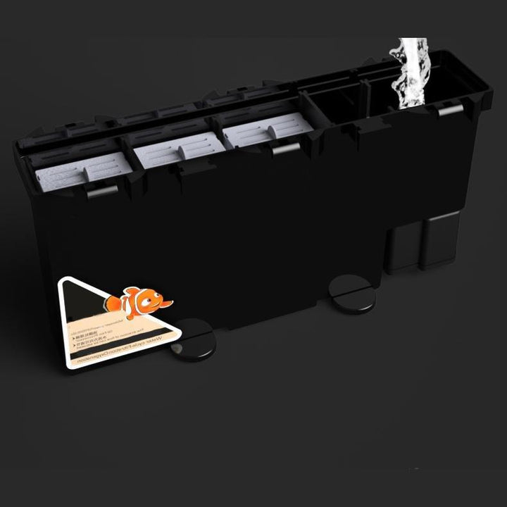 Hang On Back External Convertable Triple Compartment Filter - Castle Dawn AquaticsAquarium Fish Tank Filter And Pumps