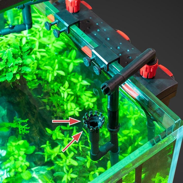 Hang On Back External Convertable Triple Compartment Filter - Castle Dawn AquaticsAquarium Fish Tank Filter And Pumps