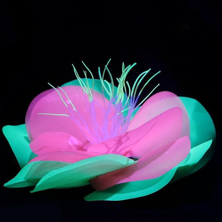 Large Artificial Glowing Butterfly Coral Plant - Castle Dawn AquaticsArtificial Aquarium Plastic Fish Tank Plants
