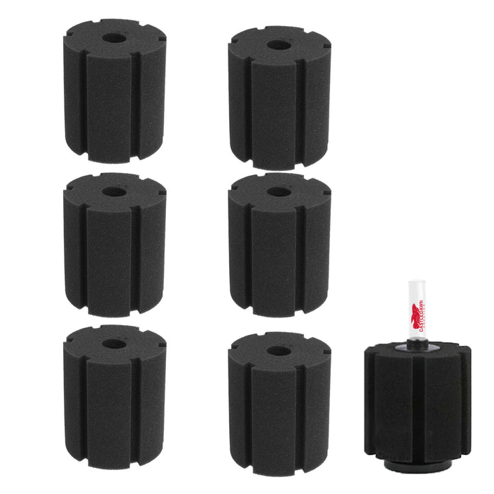 Large Filter Replacement Layered Sponges XY-380 Pack of 6 - Castle Dawn Aquatics