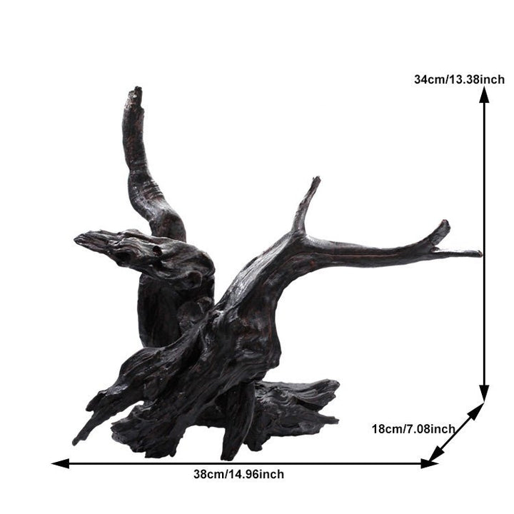 Large Resin Driftwood Aquarium Tree Root - Castle Dawn Aquatics