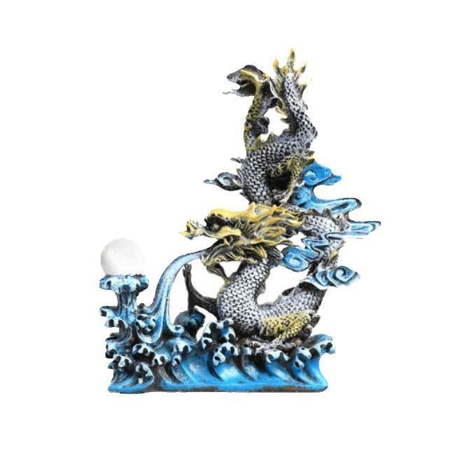 Limited Edition Medium Oriental Water Dragon Ornament - Castle Dawn AquaticsAquarium Decor