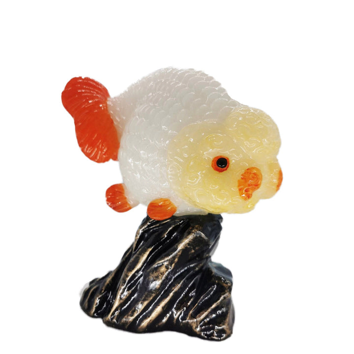 *LIMITED EDITION* Ranchu Goldfish Desktop Ornament - Castle Dawn Aquatics
