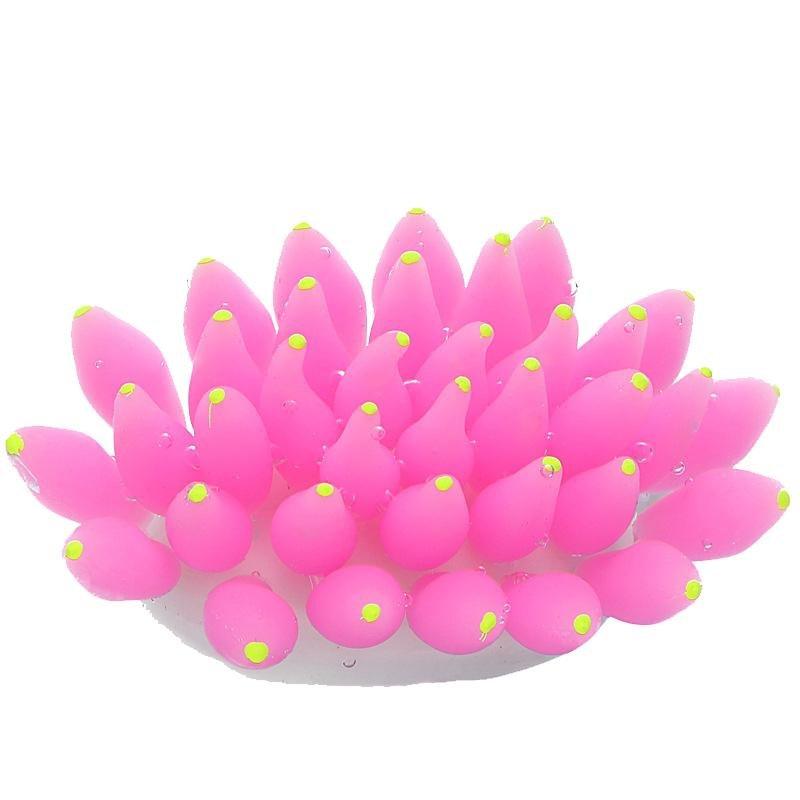 Medium Artificial Glowing Coral Bubble Tip Sea Anemone - Castle Dawn AquaticsArtificial Aquarium Plastic Fish Tank Plants
