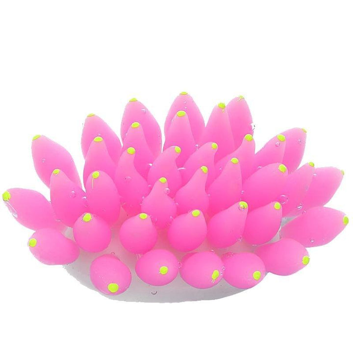 Medium Artificial Glowing Coral Bubble Tip Sea Anemone - Castle Dawn AquaticsArtificial Aquarium Plastic Fish Tank Plants
