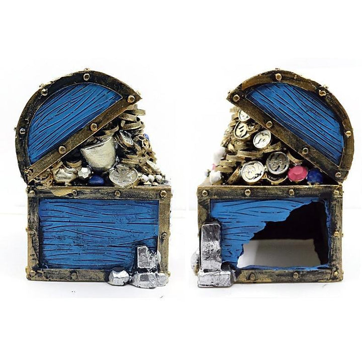 Medium Pirate Sucken Treasure Chest Aquarium Ornament - Castle Dawn AquaticsAquarium Decor
