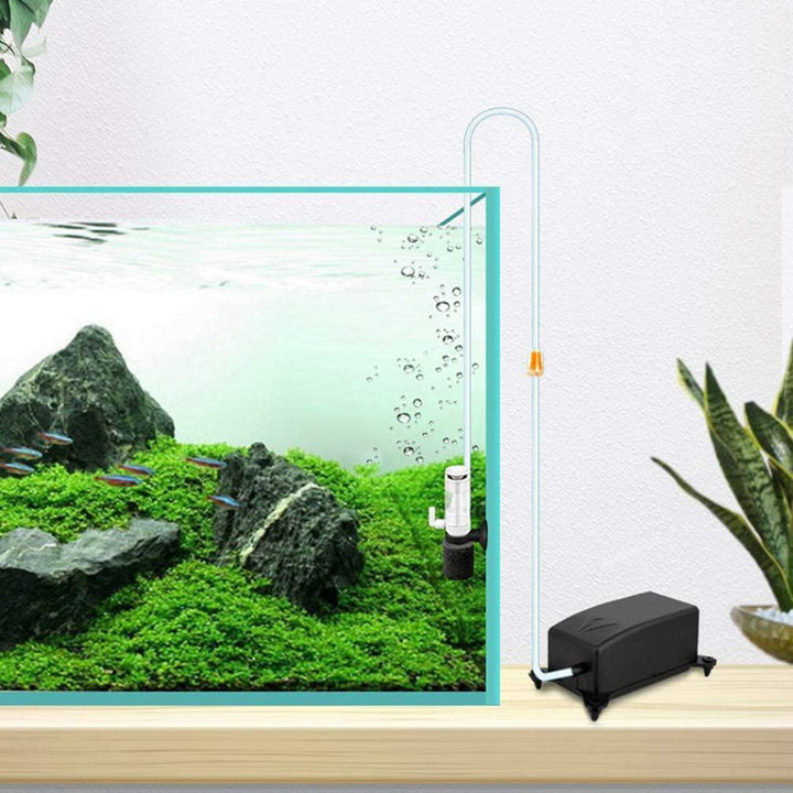 Mini Ultra Quiet 3-in-1 Biochemical Sponge Filter + 3 Replacement Sponge Kit - Castle Dawn AquaticsAquarium Fish Tank Filter And Pumps