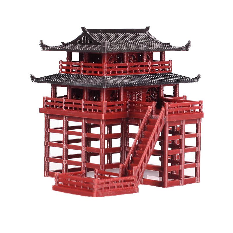 Vivarium Terrarium Zen Garden Decoration Ornaments Mountain Pagoda ...