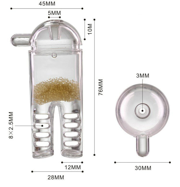 Planaria Small Pests Catcher Trap up to 40 gallons - Castle Dawn Aquatics