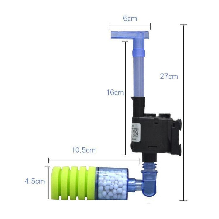 Power Head Pump Mechanical and Biological Sponge Filter - Castle Dawn AquaticsAquarium Fish Tank Filter And Pumps