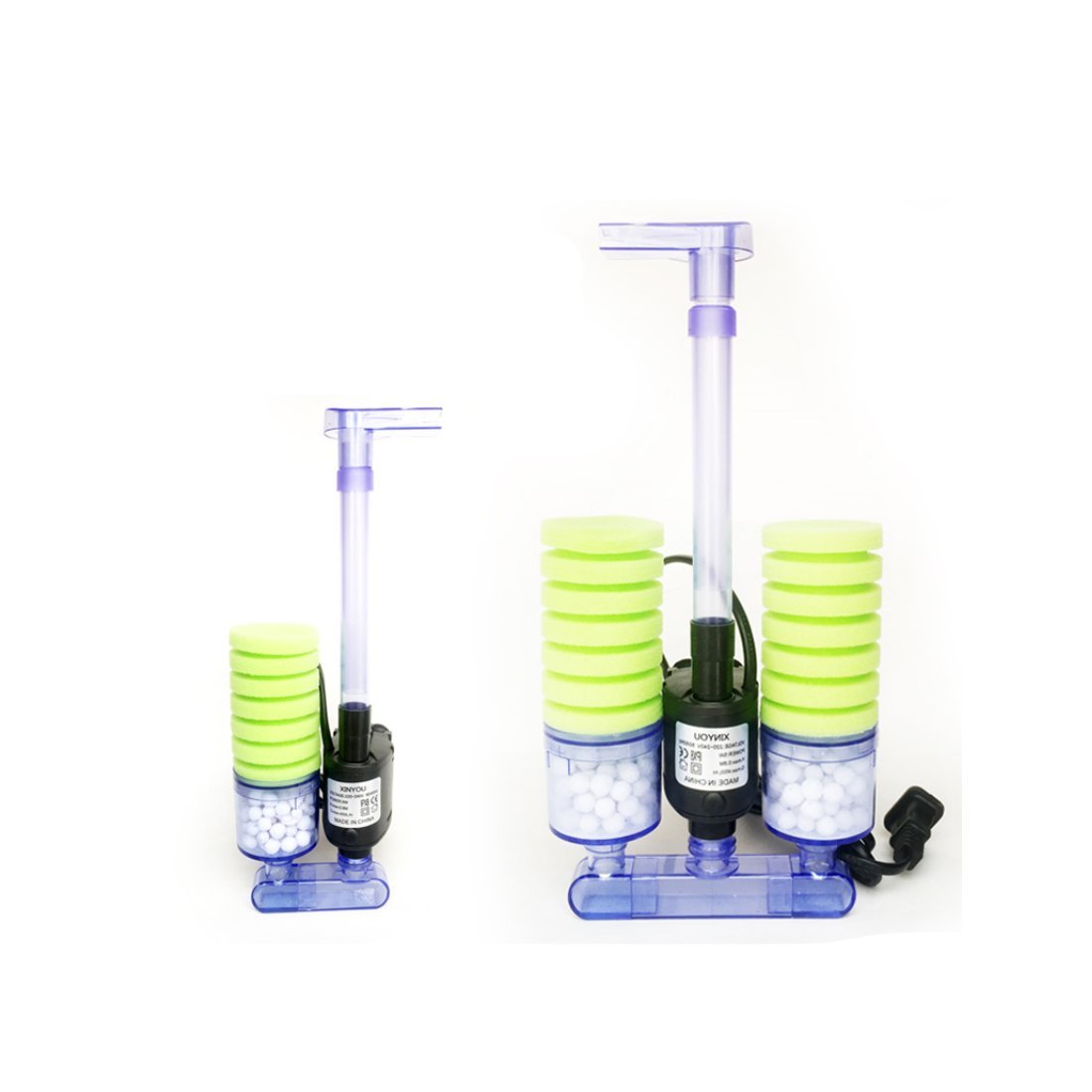 Home Power Head Pump Mechanical and Biological Sponge Filter