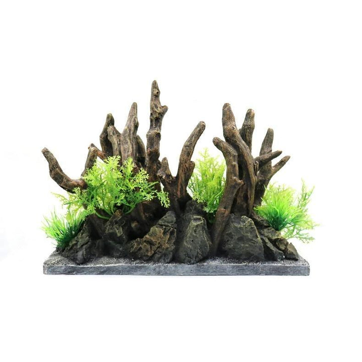 Premade Plug And Play Forest Aquascape Decoration - Castle Dawn AquaticsAquarium Decor