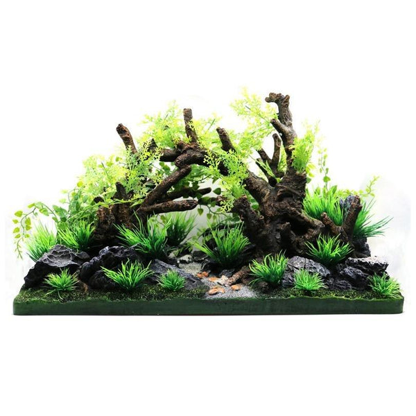 Premade Plug And Play Large River Aquascape Decoration - Castle Dawn AquaticsAquarium Decor