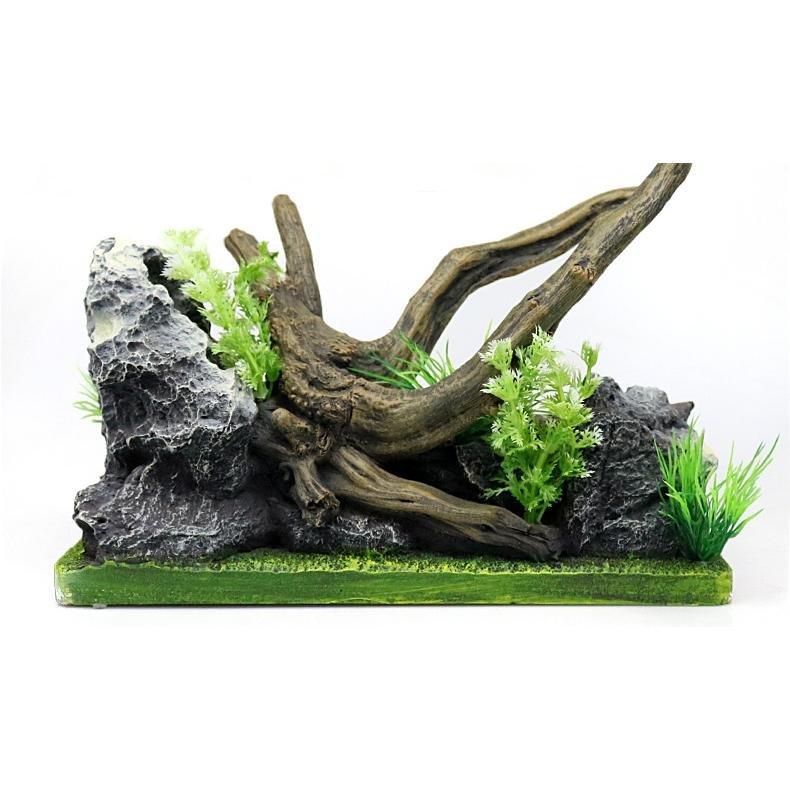 Premade Plug And Play Resin Spider Wood Aquascape Decoration - Castle Dawn AquaticsAquarium Decor